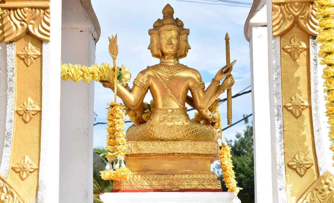Four-Faced Buddha Statue